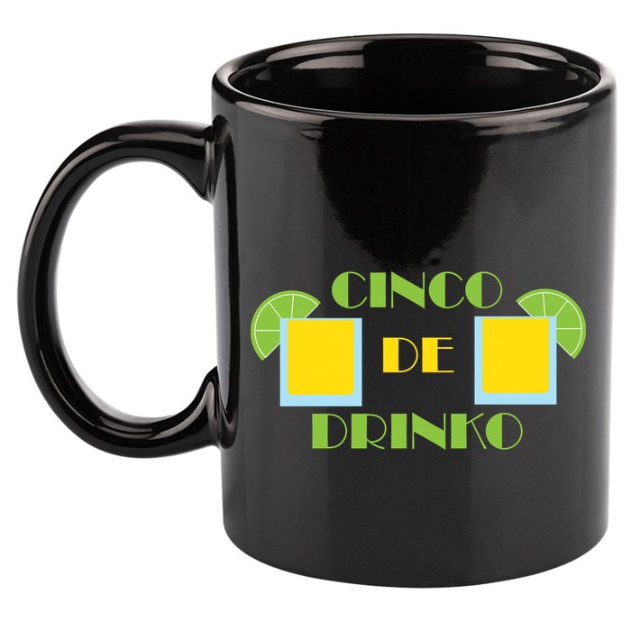 Cinco De Drinko 11oz C Handle Ceramic Mug