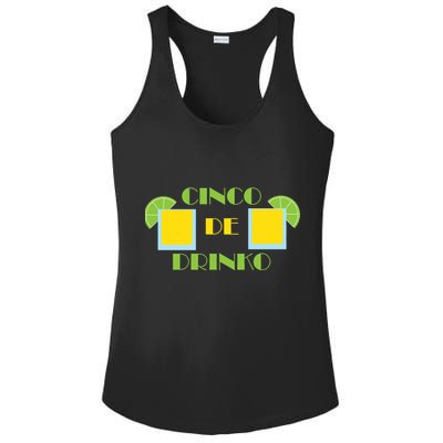 Cinco De Drinko Ladies PosiCharge Competitor Racerback Tank