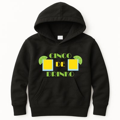 Cinco De Drinko Kids Hoodie