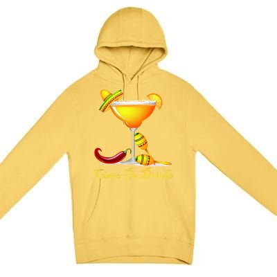 Cinco De Drinko Margarita Mayo Funny Day of the Dead Premium Pullover Hoodie