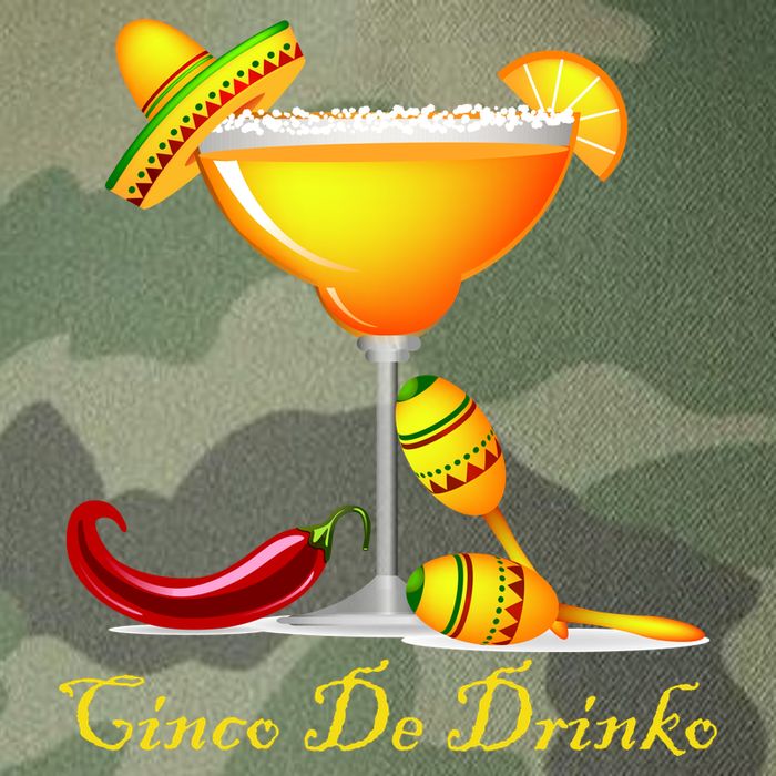Cinco De Drinko Margarita Mayo Funny Day of the Dead Legacy Tie Dye Trucker Hat