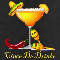Cinco De Drinko Margarita Mayo Funny Day of the Dead Adult Drive Performance Visor