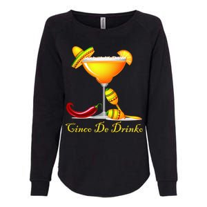 Cinco De Drinko Margarita Mayo Funny Day of the Dead Womens California Wash Sweatshirt