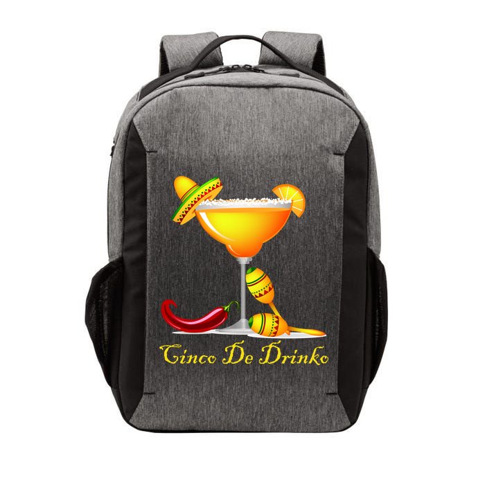 Cinco De Drinko Margarita Mayo Funny Day of the Dead Vector Backpack