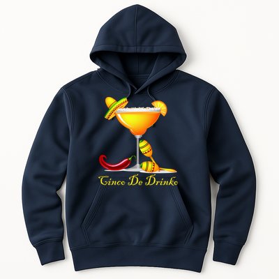 Cinco De Drinko Margarita Mayo Funny Day of the Dead Hoodie