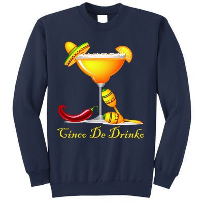 Cinco De Drinko Margarita Mayo Funny Day of the Dead Sweatshirt