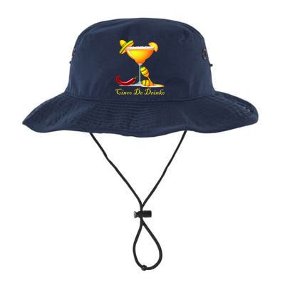 Cinco De Drinko Margarita Mayo Funny Day of the Dead Bucket Hat