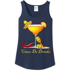 Cinco De Drinko Margarita Mayo Funny Day of the Dead Ladies Essential Tank