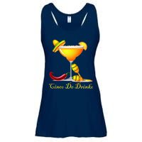 Cinco De Drinko Margarita Mayo Funny Day of the Dead Ladies Essential Flowy Tank