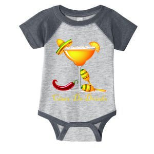 Cinco De Drinko Margarita Mayo Funny Day of the Dead Infant Baby Jersey Bodysuit