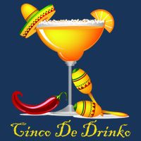 Cinco De Drinko Margarita Mayo Funny Day of the Dead Womens T-Shirt