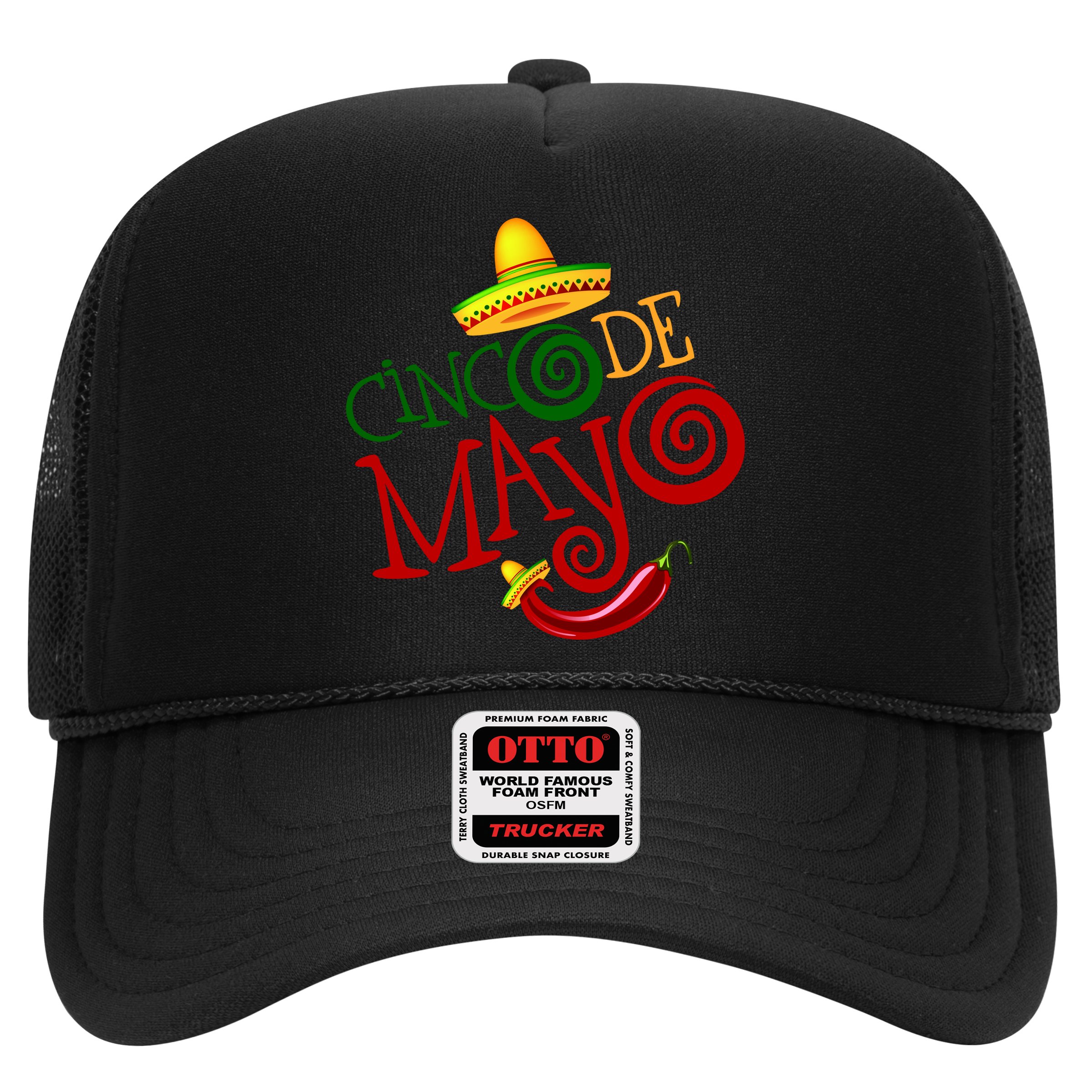Cinco De Mayo Day of the Dead Sombrero Chili Pepper Hat