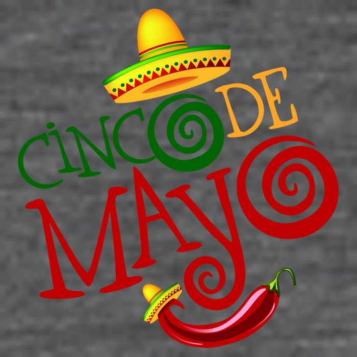 Cinco De Mayo Day of the Dead Sombrero Chili Pepper Button