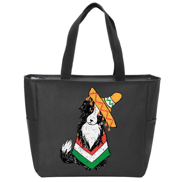Cinco De Mayo Dog Zip Tote Bag
