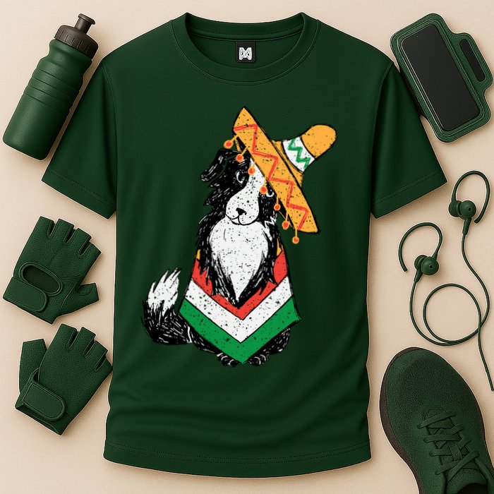 Cinco De Mayo Dog Cooling Performance Crew T-Shirt