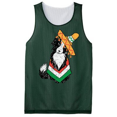 Cinco De Mayo Dog Mesh Reversible Basketball Jersey Tank