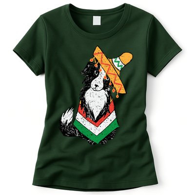 Cinco De Mayo Dog Womens T-Shirt