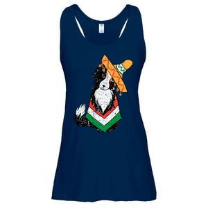 Cinco De Mayo Dog Ladies Essential Flowy Tank