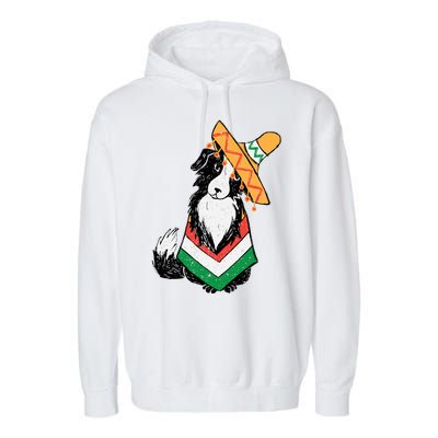 Cinco De Mayo Dog Garment-Dyed Fleece Hoodie