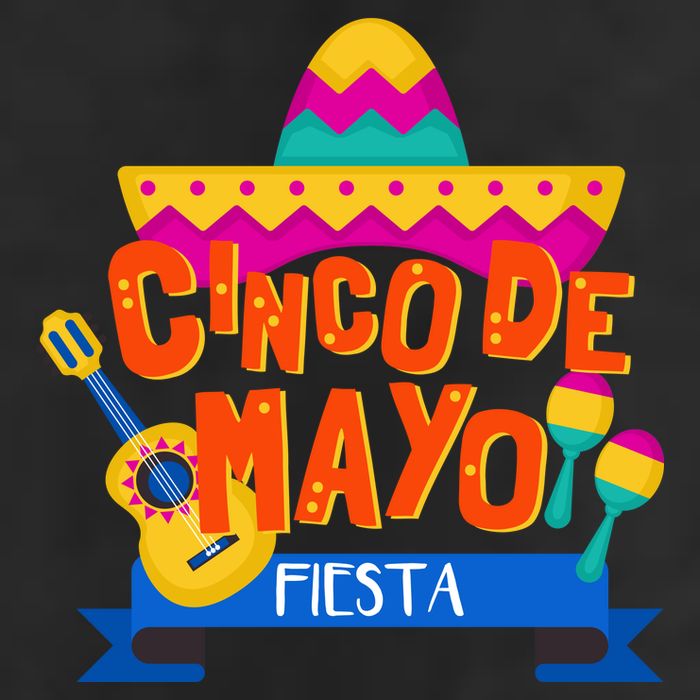 Cinco De Mayo Fiesta  7 Panel Mesh Trucker Snapback Hat