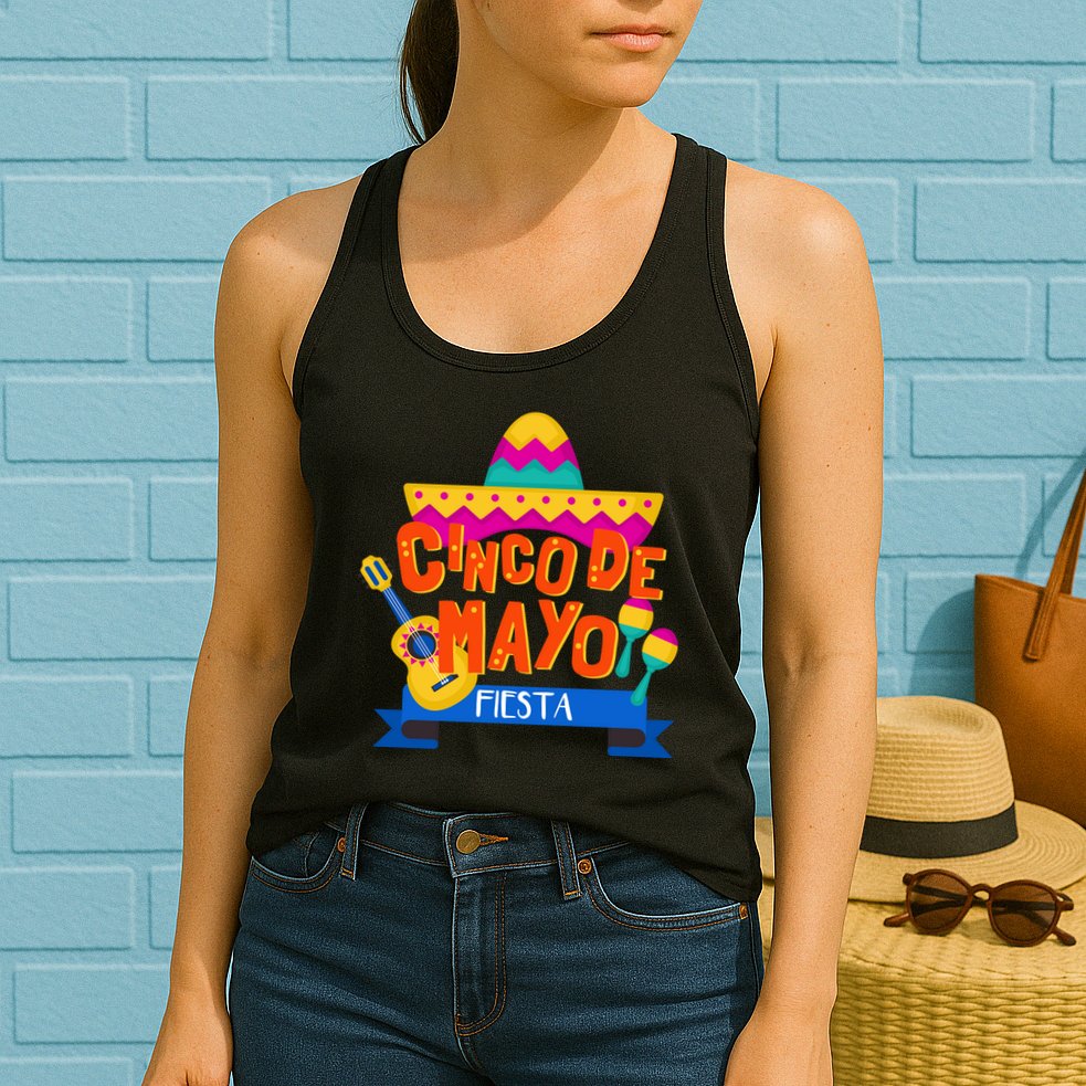 Cinco De Mayo Fiesta  Womens Tank Top