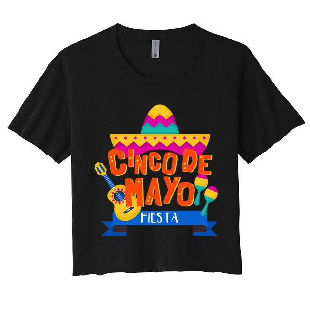 Cinco De Mayo Fiesta  Crop Top