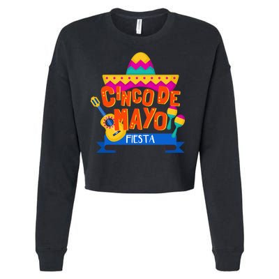 Cinco De Mayo Fiesta  Cropped Pullover Crew