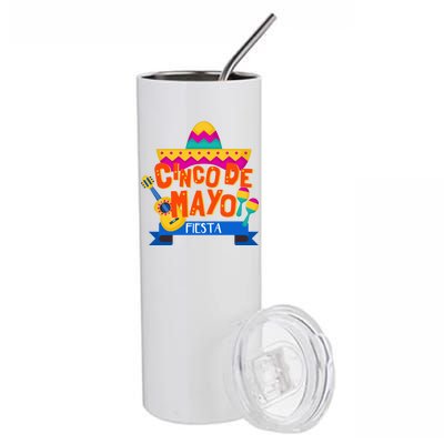 Cinco De Mayo Fiesta  Stainless Steel Tumbler