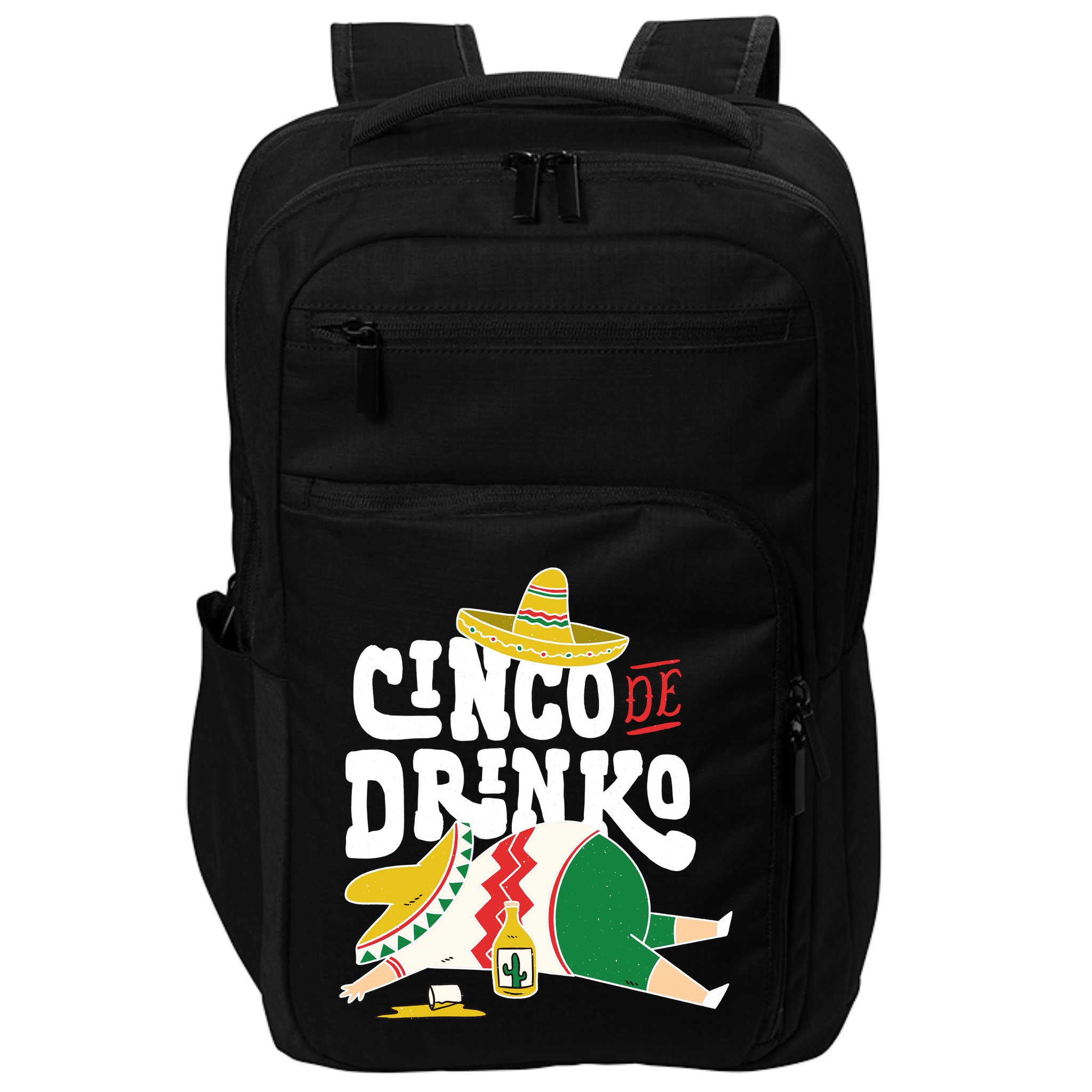 Cinco De Mayo Funny Impact Tech Backpack