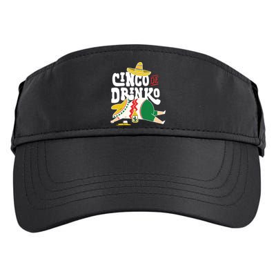 Cinco De Mayo Funny Adult Drive Performance Visor