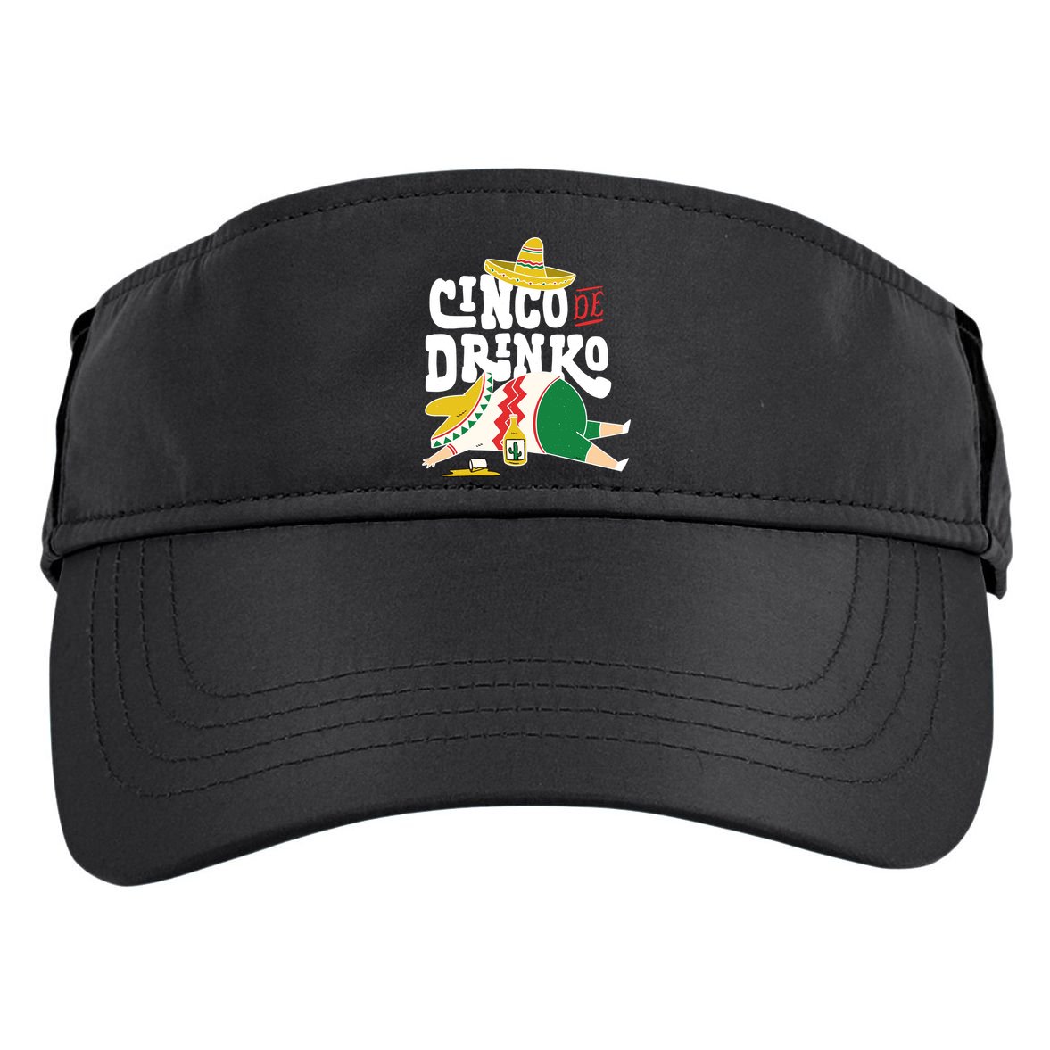 Cinco De Mayo Funny Adult Drive Performance Visor