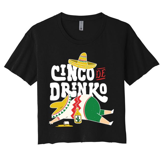 Cinco De Mayo Funny Crop Top