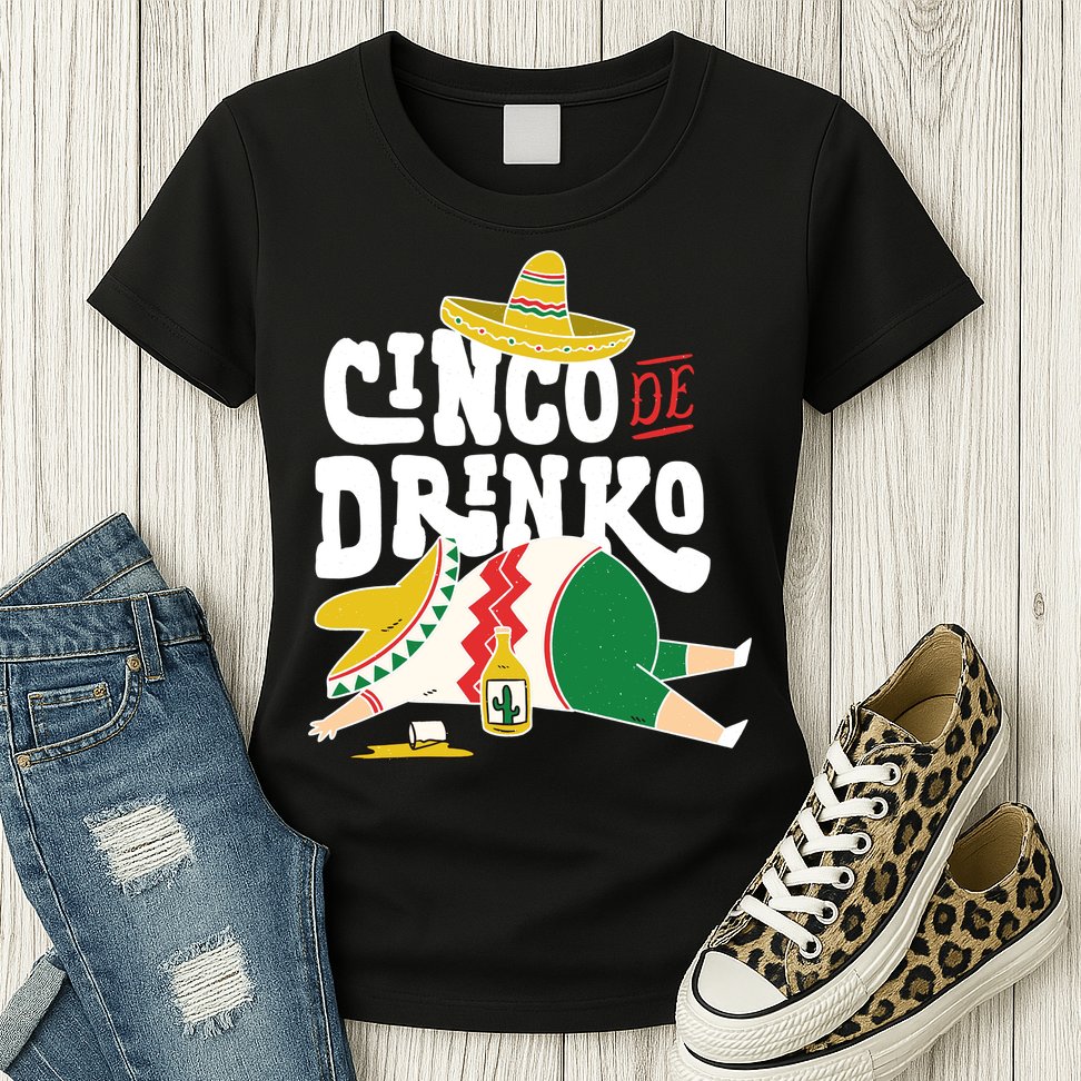 Cinco De Mayo Funny Womens T-Shirt