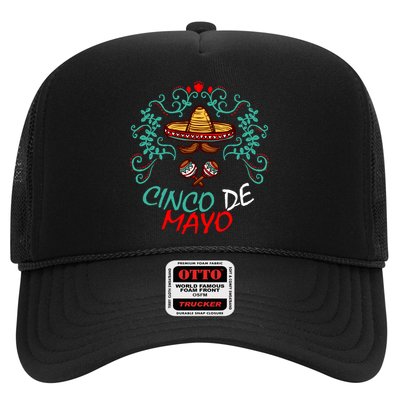 Cinco De Mayo Logo Trucker Hat