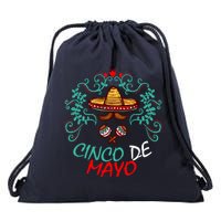 Cinco De Mayo Logo Drawstring Bag