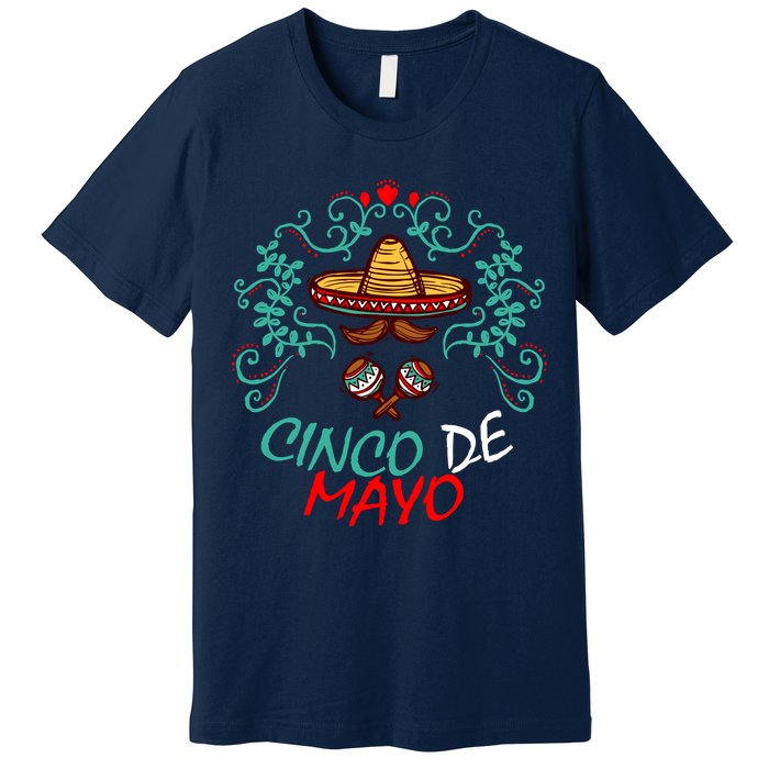 Cinco De Mayo Logo Premium T-Shirt