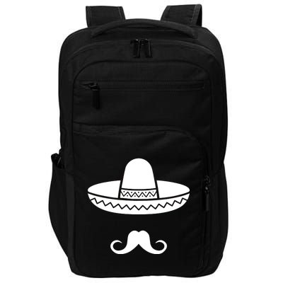 Cinco De Mayo Mexican Sombrero Moustache1 Impact Tech Backpack