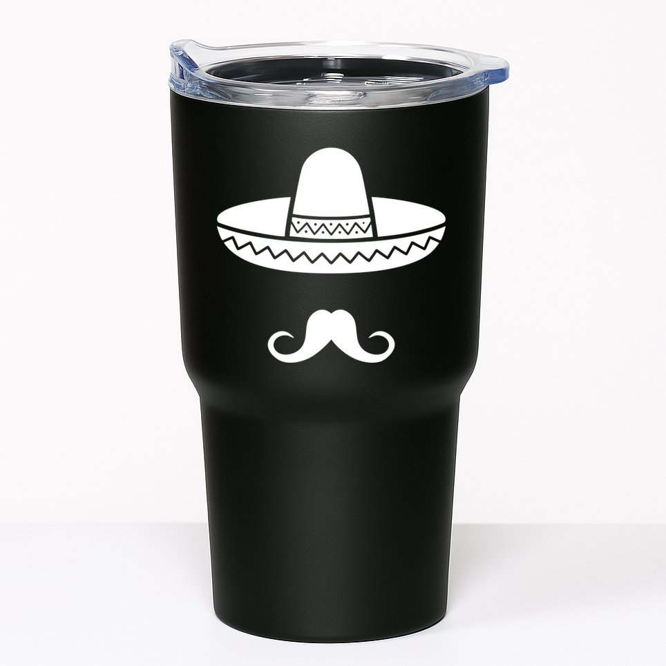 Cinco De Mayo Mexican Sombrero Moustache1 Tumbler