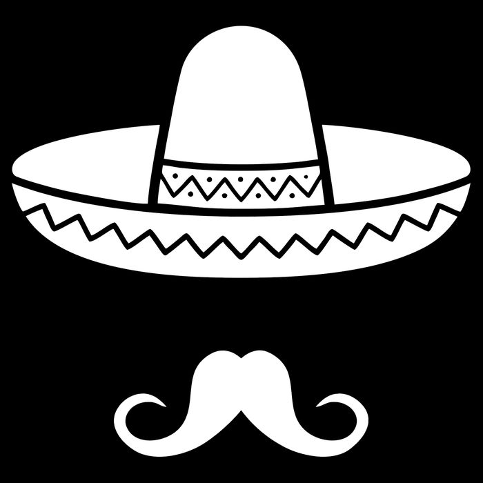 Cinco De Mayo Mexican Sombrero Moustache1 Poster