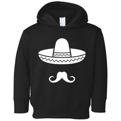 Cinco De Mayo Mexican Sombrero Moustache1 Toddler Hoodie