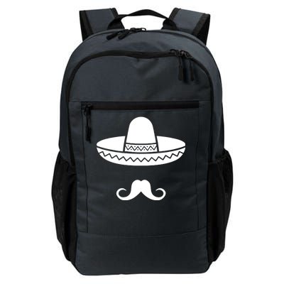 Cinco De Mayo Mexican Sombrero Moustache1 Daily Commute Backpack