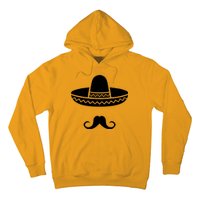 Cinco De Mayo Mexican Sombrero Moustache1 Hoodie