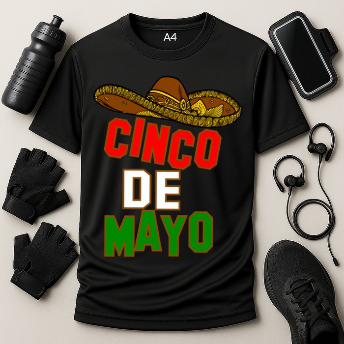 Cinco De Mayo Party Cooling Performance Crew T-Shirt