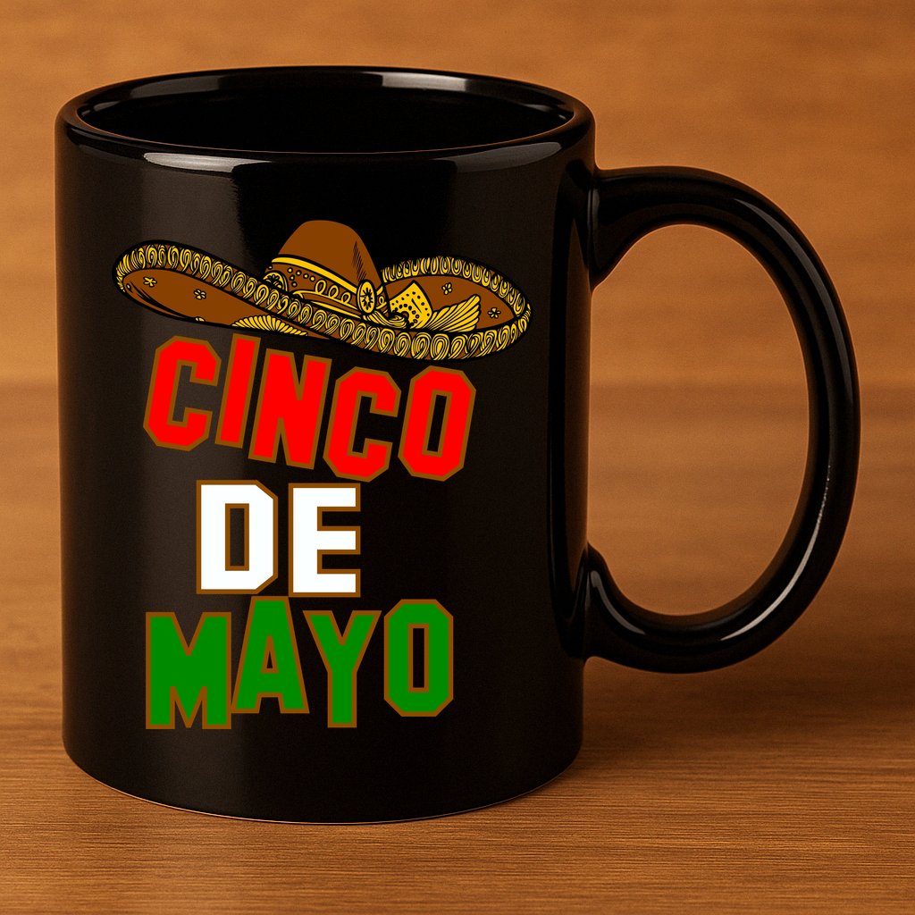 Cinco De Mayo Party 11oz C Handle Ceramic Mug