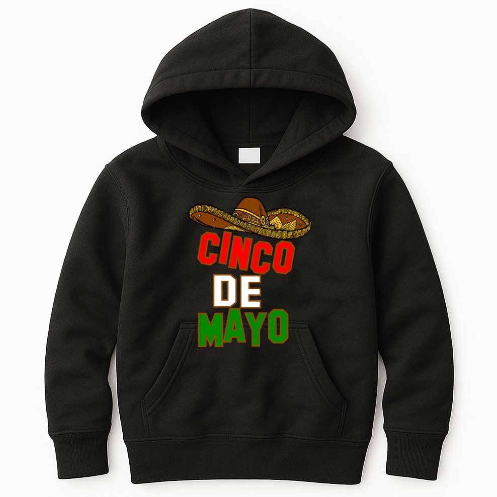 Cinco De Mayo Party Kids Hoodie