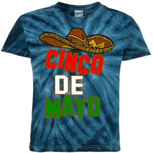 Cinco De Mayo Party Kids Tie-Dye T-Shirt