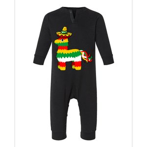 Cinco De Mayo Party Pinata Fiesta Sombrero Infant Fleece One Piece