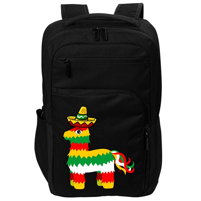 Cinco De Mayo Party Pinata Fiesta Sombrero Impact Tech Backpack