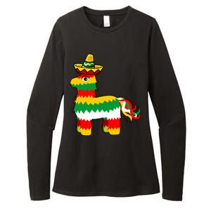 Cinco De Mayo Party Pinata Fiesta Sombrero Womens CVC Long Sleeve Shirt