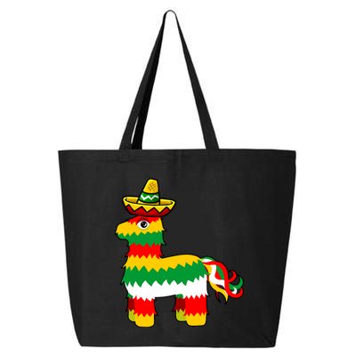 Cinco De Mayo Party Pinata Fiesta Sombrero 25L Jumbo Tote
